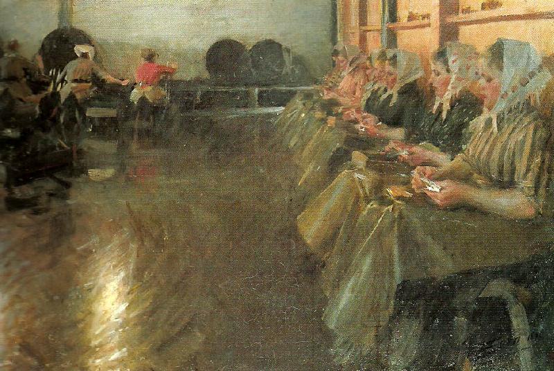 Anders Zorn stora bryggeriet oil painting image